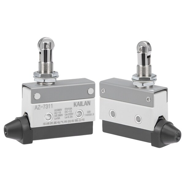AZ7311 Roller Plunger Micro Limit Switch Momentary Panel Mount 1NC